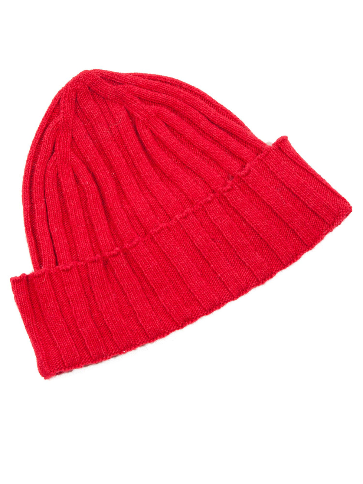 Red Cashmere Blend Scarf and Beanie Set, view 4