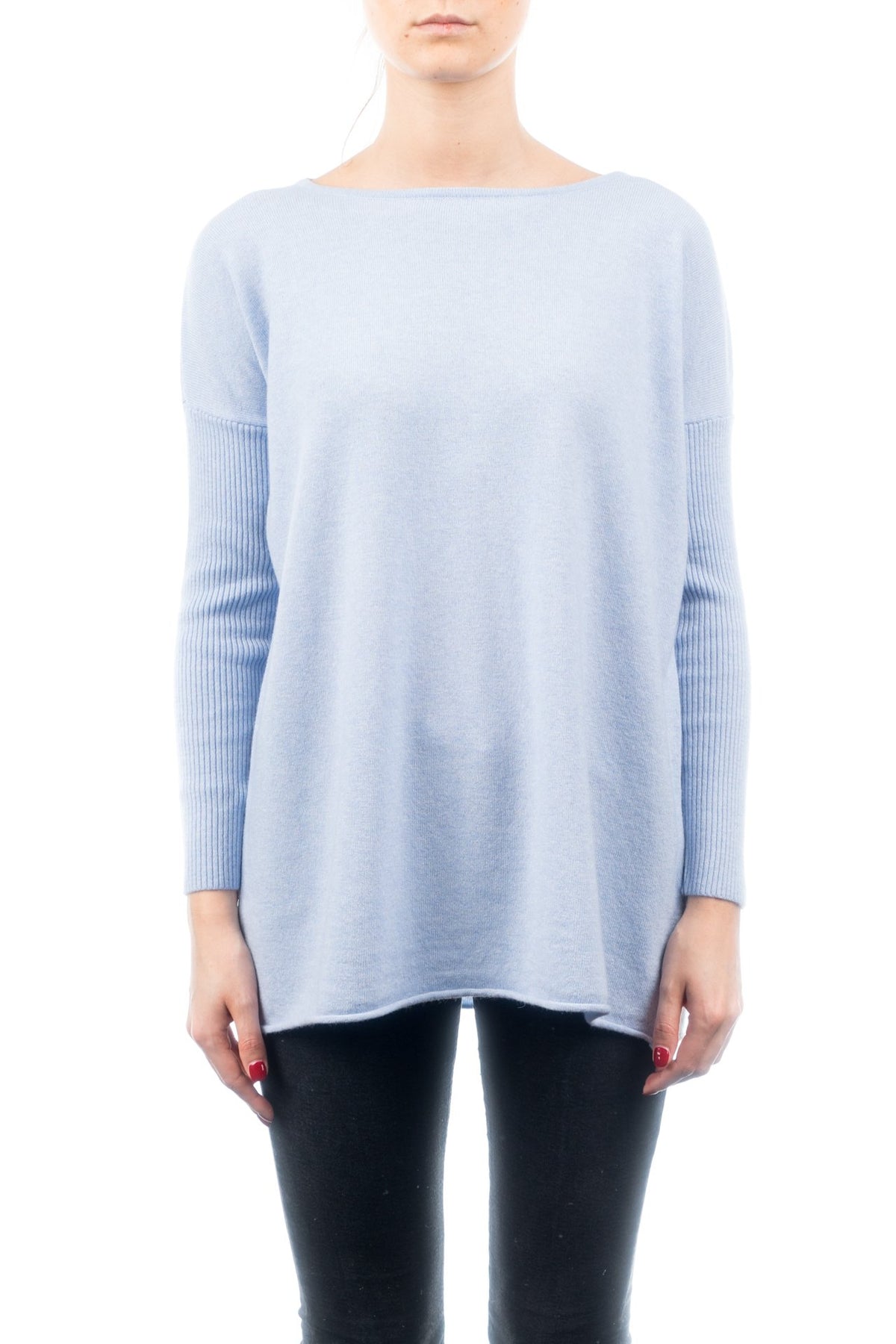Sky Women's Cashmere Blend Oversized Sweater