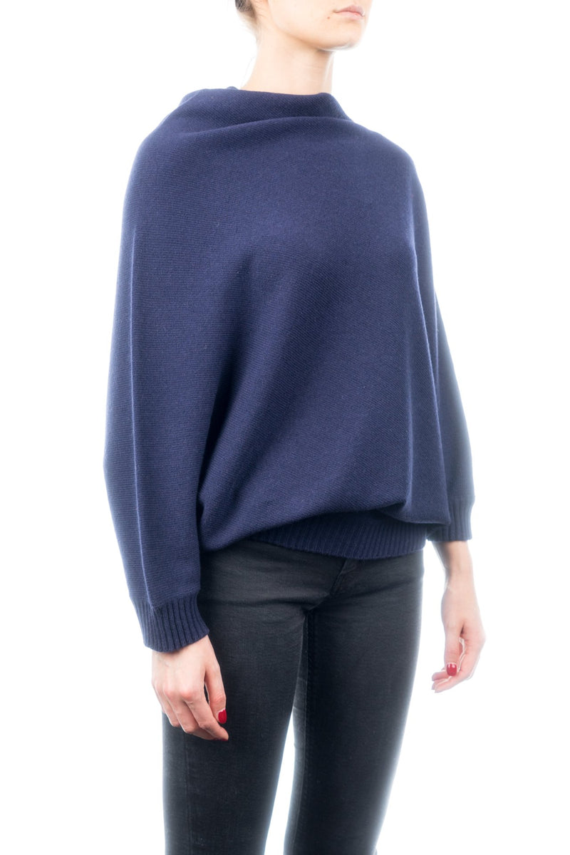 Poncho Jersey Cashmere Blended | Dalle Piane Cashmere