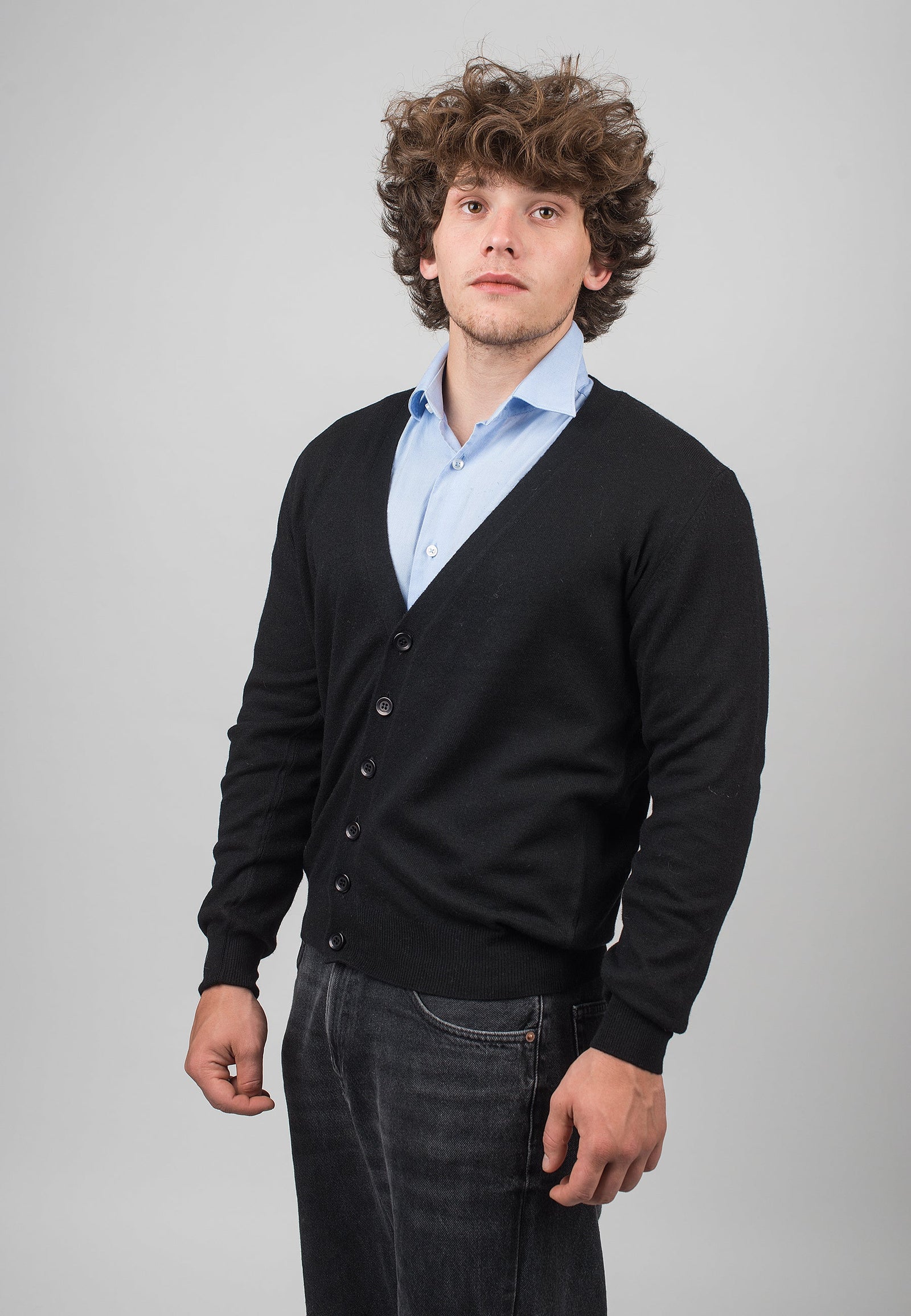 Cardigan En Cachemire Mélangé Dalle Piane – Fabriqué En Italie – Homme – Élégant Et Chaud - 6