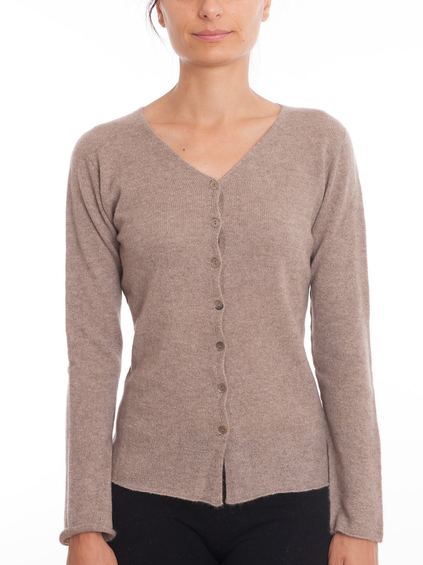 トップス Y's 100% cashmere cardigan Cardigan With Buttons 100% Cashmere | Dalle Piane Cashmere